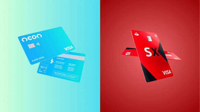 Cartão Neon x Cartão Santander SX: Qual a melhor escolha para você?