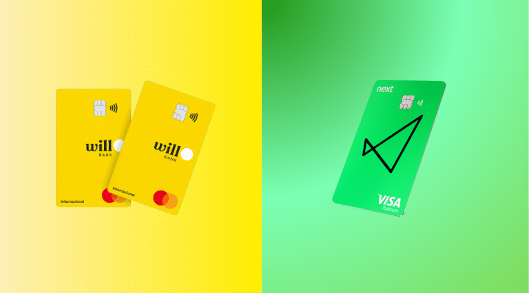 Will Bank vs. Next: Qual cartão vai conquistar o seu bolso?