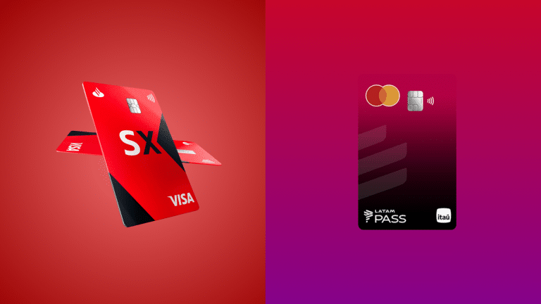 Santander SX ou LATAM Pass Internacional: Um duelo entre economia diária e vantagens em viagens