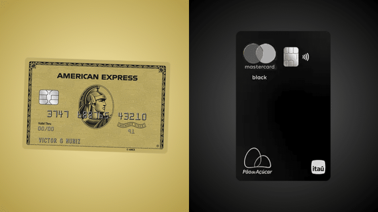 Comparativo de gigantes: American Express Gold Card vs. Cartão Pão de Açúcar Black