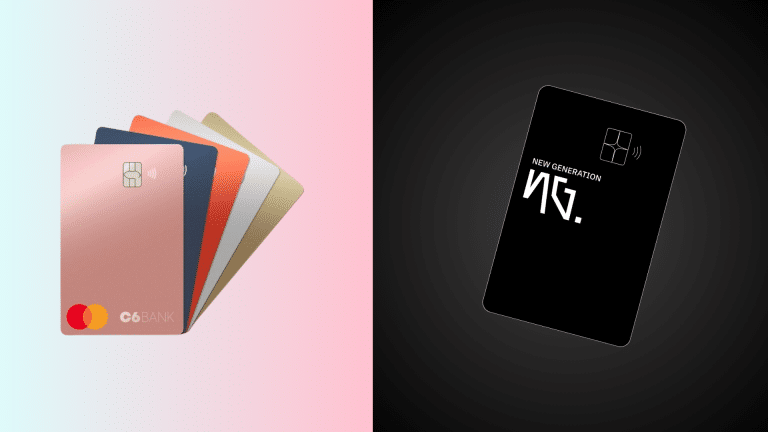 O duelo dos cartões: Conheça as vantagens do C6 Bank e do NG Cash