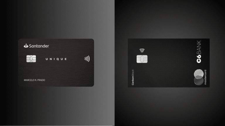 Cartão Santander Unique Pontos ou C6 Carbon? Veja qual combina com seu perfil
