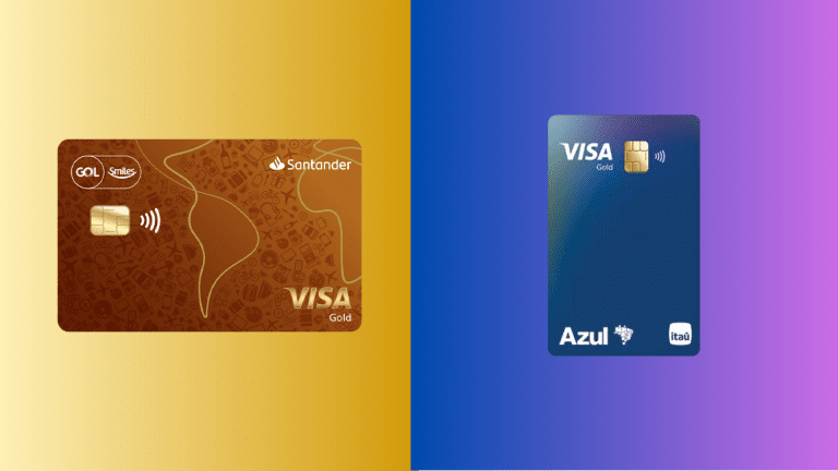 Gol Smiles Santander Gold ou Azul Gold: Qual é a melhor escolha para quem quer acumular milhas?