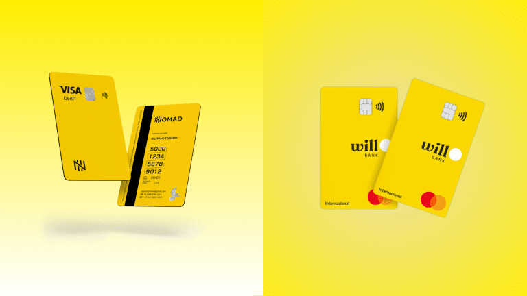 Cartão Nomad vs. Will Bank: Qual é o melhor companheiro para suas finanças?