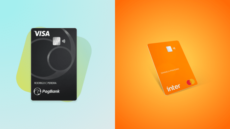 PagBank Visa vs Banco Inter Gold: Qual cartão digital entrega mais benefícios?