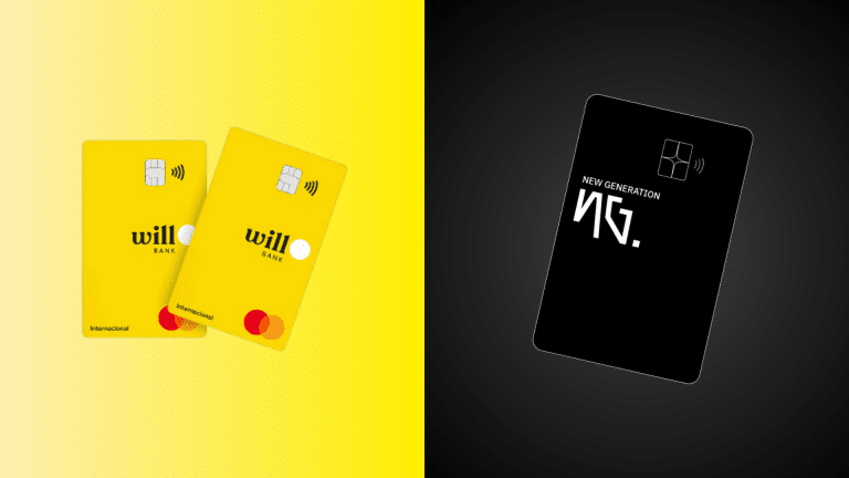 Qual cartão combina mais com seu estilo: NG Cash ou Will Bank?