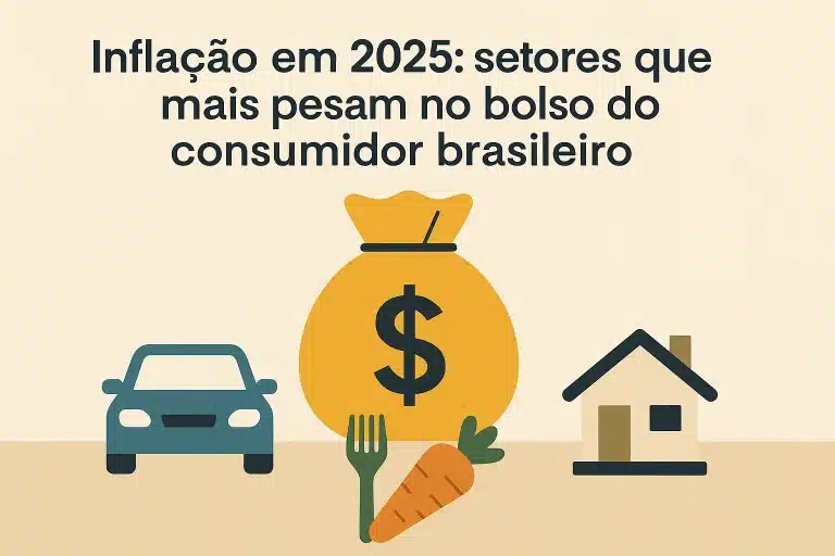 Inflação em 2025: quais os setores que mais pesam no bolso do consumidor brasileiro?