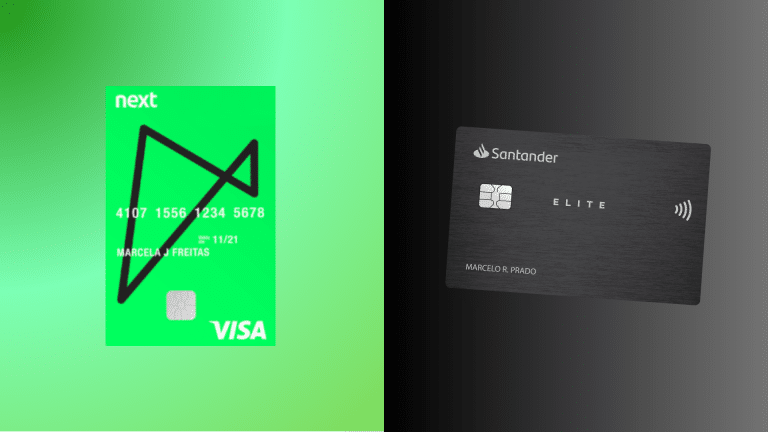 Santander Elite Cashback ou Next Visa Platinum: quem leva a melhor?