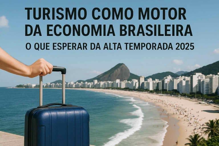 Turismo como motor da economia brasileira: o que esperar da alta temporada 2025