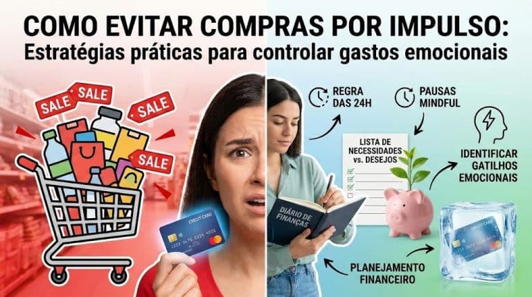 Como evitar compras por impulso: estratégias práticas para controlar gastos emocionais
