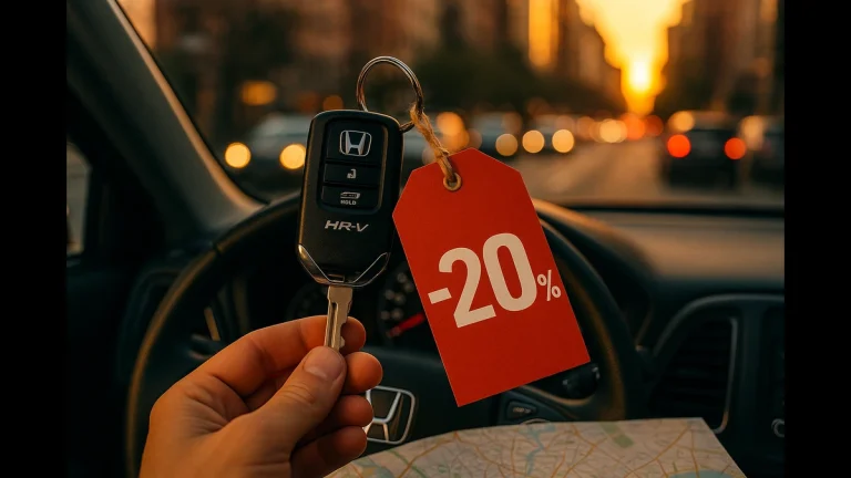 Honda oferece desconto de R$ 68140 agora no HR-V para taxistas e motoristas